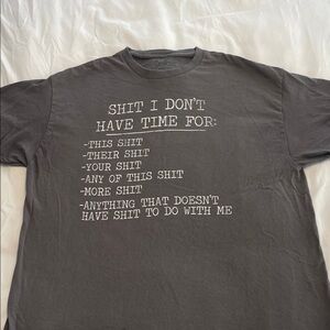 Spencer's Charcoal Statement Men's Tee